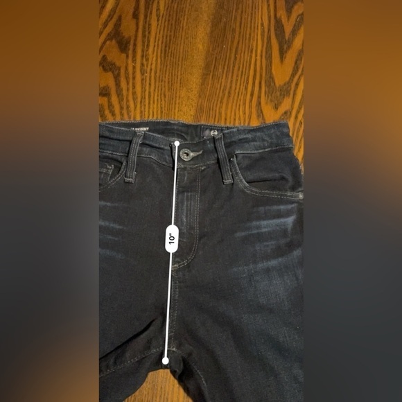 AG Adriano Goldschmied Jeans The Farrah Skinny high rise skinny Women's 24R dark - Picture 8 of 15